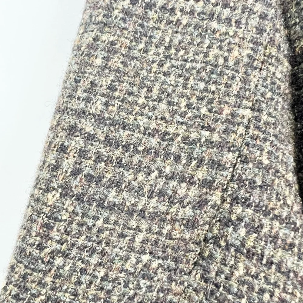 Vintage union made Saddleworth wool blend plaid blazer 50R